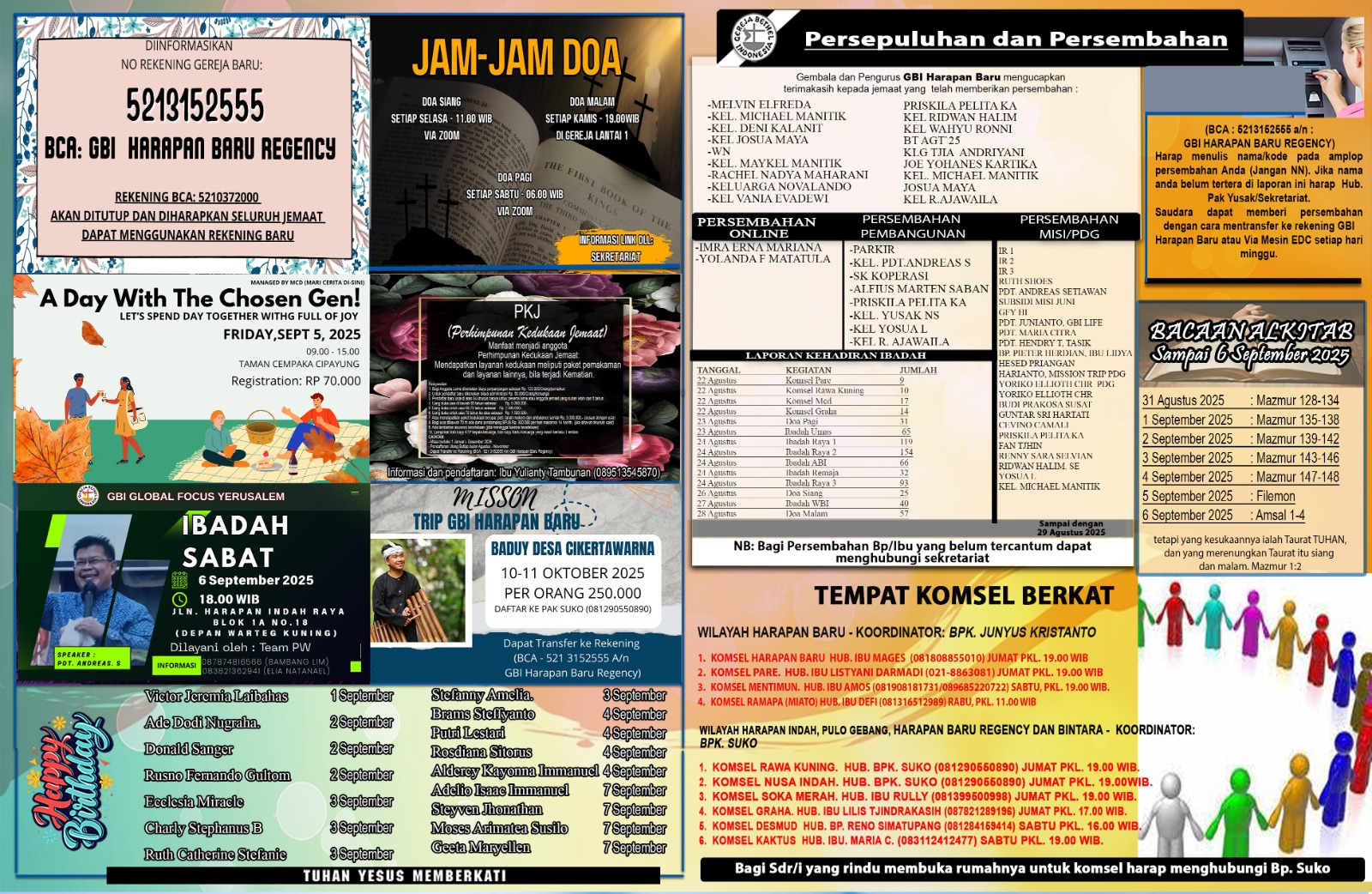 Warta Jemaat GBI Harapan Baru